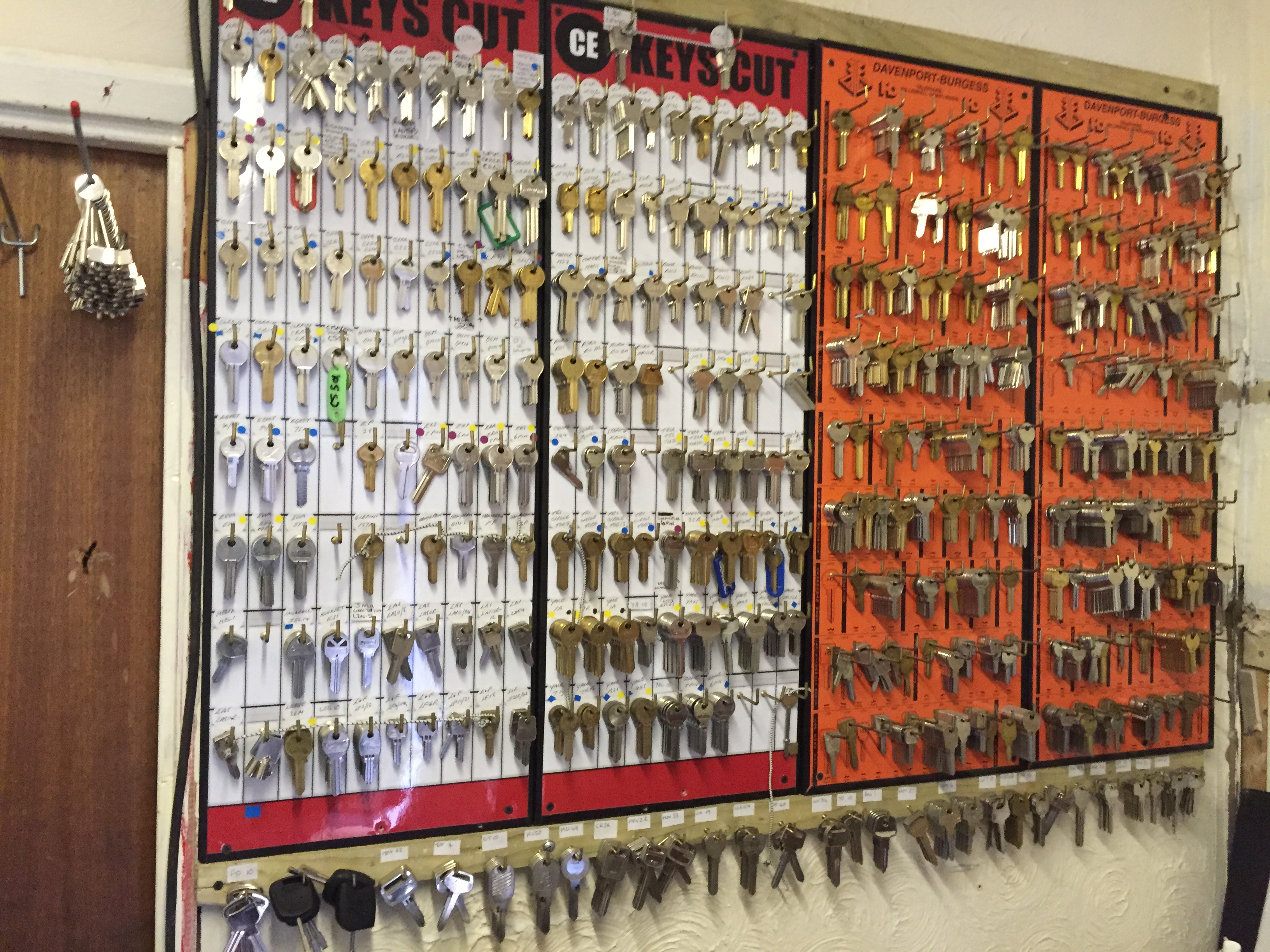 Key cutting pwijoinery